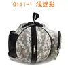 0111 Bolsa redonda de tela Oxford para baloncesto bolsa deportiva de un solo hombro bolsa de red para vaso de agua bolsa de almacenamiento para entrenamiento de voleibol de pie personalización