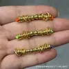 Nuezas Cuentas Espaciadoras Universales para Ejes de Cobre con Estrella y Luna Coco Accesorios para Juguetes DIY DIY