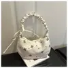 Bolso Cruzado de Alta Gama para Niña 2026 Nuevo Versátil para el Trabajo de un Solo Hombro Casual Estudiante Lienzo Gran Capacidad Bolsa Nube