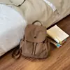 Mochila de Moda de Cuadros de Nicho 2026 Otoño Nueva Mochila Ligera para Mujer Elegante Cierre de Cordón Bolsa Cruzada Pequeña