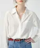 Novo Cardigã Casual de Verão 2025 Estilo Japonês e Coreano Gola Lapela Solto Camisa Feminina