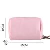 Bolsa Pequeña, Bolsa Mediana, Bolsa de Viaje Coreana Casual, Bolsa de Almacenamiento, Mini Bolso de Mano para Viaje, Bolsa Roja Portátil para Cosméticos