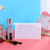 Bolsa con Cremallera de Almacenamiento Tpu Cosida de Aspecto Elegante 2025 Bolsa de Cosméticos Tpu Bolsa de Almacenamiento de Viaje Transparente de Gran Capacidad