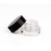 Botella de Crema para Ojos 3G5G, Botella de Crema para Cejas, Botella de Crema, Muestra de Sombra de Ojos y Bálsamo Labial Reenvasada Botella de Vidrio Cosmético, Personalización de Gama Alta