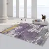 Alfombra para Sala de Estar de Lujo Ligero Transfronteriza, Terciopelo de Cristal, Lavable, Resistente a las Manchas, Alfombra de Fácil Cuidado, Felpudo de Cobertura Total para Área Grande para Uso Doméstico