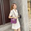 Bolso de Mujer Texturizado de Alta Gama 2025 Nuevo Bolso Kelly de Moda Versátil Bolso de Piel Suave Bolso Ala Bolso de Mano Bolso Cruzado al Hombro