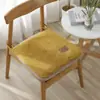 Cojín de silla minimalista de invierno de lana de cordero, cojín para asiento de oficina, cojín para mesa y silla de comedor, cojín para estudiante, cojín de asiento de felpa