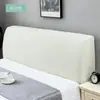 Funda Protectora Antipolvo Moderna y Sencilla para Cabecera de Tela Transfronteriza Nórdica Funda de Cabecera de Cama Totalmente Cerrada Funda Elástica para Cabecera de Cama Universal
