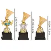 Troféu de Badminton Tênis Transfronteiriço Feito Sob Medida Competição de Esportes com Bola Infantil Troféu Plástico Pequeno Criativo Universal Atacado