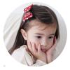 Estilo europeo y americano para niños Minnie puntos rojos lindo brillante lazo pasador para el pelo de bebé niños accesorios para el pelo pasador venta al por mayor