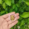 Oro Puro 999 Pegatina de Oro para Teléfono 2mg Paz y Alegría Dios de la Riqueza con Adhesivo Trasero Pequeño Regalo para Atraer Tráfico Fabricante Mayorista