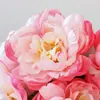 Peônias Artificiais Vintage Europeu Arranjos Florais de Casamento Peônia Decoração Suave Flores Artificiais Fábrica de Origem Suprimentos Florais Atacado