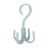 Nordic Creative Rotatable Four-claw Gancho Casaco Pendurado Bolsa Lenço Guarda-roupa Armazenamento Pendurado Rack Armazenamento Sapato Pendurado Cabide