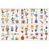 Pegatinas de Tatuaje de Dinosaurio para Niños al por Mayor en Stock, Pegatinas de Tatuaje de Animales de Dibujos Animados Lindos, Tatuajes Temporales Impermeables y a Prueba de Sudor
