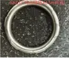 Pulseira de Aço Inoxidável Personalizada, Anel Redondo Vazado Retrô Liso de Alta Qualidade, Pulseira Feminina, Pulseira, Joias de Aço Titânio