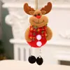 Nuevo Pin de Navidad Pequeño Colgante de Tela Muñeco Colgante para Árbol de Navidad Suministros de Decoración Navideña