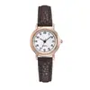 Nuevo reloj de pulsera de cuarzo con correa, estilo coreano, moderno, simple, único, retro, estilo Harajuku, para estudiantes, hombres y mujeres, disponible en stock