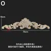 Dongyang Tallado en Madera Estilo Europeo Calcomanía Accesorios para Muebles Flores para Puertas de Madera Tallado Fino Calcomanías para Puertas de Gabinete Flores para Cabeceras Calcomanías de Madera Maciza Decoración