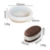 Molde de Apertar Brinquedo Alimentício Torrada Marshmallow Creme Bolo DIY Molde de Silicone de Apertar Atacado