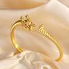 Pulsera cola de dragón para mujer moda nacional estilo palaciego diseño nicho pulsera año del dragón del Zodíaco abertura ajustable