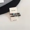 Un Par de Pinzas para el Cabello Florales de Acetato Estilo Coreano Retro, Pasadores de Moda, Pinzas Sencillas para Flequillo, Pinzas Laterales, Nuevos Accesorios para el Cabello