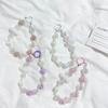 Han Feng Girl Cadena para Teléfono Móvil Nube Colgante de Personalidad Pulsera Correa de Muñeca Colgante Nuevo Nicho con Cuentas