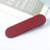 Horquilla roja de Año Nuevo para mujer, flequillo lateral, pinza para el pelo rota, tocado, pinza para la frente de Año Nuevo, horquilla con pinza lateral