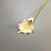 Tubo de cuero sintético hidratante con una sola mano, flor artificial de lirio de cala, venta al por mayor, arreglo floral de boda, accesorios decorativos, ramo