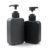 150g200g Limpiador Facial Botella Cuadrada Botella Cuadrada de Limpiador Facial para Hombres Botella con Bomba de Presión de Cabezal