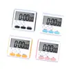 Despertador com Timer para Quartos de Estudantes, Bilíngue (Chinês e Inglês) Versão, com Exibição de Hora, Função Mudo, Lembrete de Contagem Regressiva para Cozinha