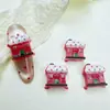 Série de Natal Transfronteiriça Decorações para Unhas Adesivos de Resina DIY Árvore de Natal Boneco de Neve Sino Chapéu Acessórios para Unhas