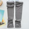 Mangas de Hielo de Verano Mejoradas Mangas de Protección Solar Unisex Seda de Hielo Protección UV Codo Delgadas para Salir Montar Protector de Brazo
