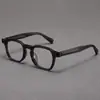 Tianweier Tvr Japón 527 Mismo Estilo Armazones de Gafas de Acetato Gafas de Titanio Puro Montura Carey Lisa Transparente Armazones de Gafas