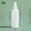 Botella Atomizadora de Plástico Blanco para Mascotas, Lata Atomizadora de Niebla Fina, Botella Dispensadora de Agente de Belleza y Limpieza de Múltiples Especificaciones, Suministro Directo desde la Fábrica de Origen