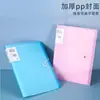 Nova Pasta de Documentos A4 com Elástico Álbum de Armazenamento de Exames de Gravidez Provas de Alunos Certificados Pasta Colorida para Doces Venda por Atacado