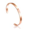 Pulsera de Hombre de Acero Inoxidable en Forma de C Abierta Ajustable Europea y Americana Pulsera de Acero de Titanio Inmarcesible Pulsera de Pareja Mujer