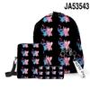 Nuevo Producto Transfronterizo 3D: Eres Más Genial de lo Que Crees - Set de Tres Piezas de Mochila Escolar Estampada, Mochila para Estudiantes y Estuche Doble
