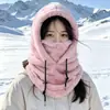 Máscara Facial Quente de Inverno Lã Ártica À Prova de Frio Chapéu de Ciclismo Proteção Facial Feminina Masculina Pesca ao Ar Livre Esportes Esqui Balaclava Espessada
