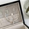 Pulseira de cerâmica com contas de elefante cor macaron 2023 joia de menina pulseira nicho joia dopamina atacado