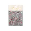Adesivos de Manicure em Relevo Doce Estilo Princesa Infantil Adesivos de Unha Morango Xadrez Material de Caderno Desenho Diamantes para Unhas
