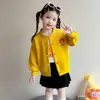 Abrigo para Niña Primavera Otoño 2026 Nuevo Estilo Niña Bebé Elegante Casual Cárdigan Ropa de Otoño para Niños Chaqueta de Béisbol Top