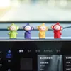 Fofos enfeites de carro para bebê para o dia a dia estilo cartoon decoração de tela de computador do console central do carro estação cura descompressão