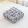 Cojín Decorativo Color Crema, Cojín de Color Sólido, Cojín para Asiento de Oficina, Cojín para Siesta de Lujo Ligero, Cojín Cómodo, Cojín Tejido de Sanación para Asiento
