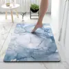 Alfombra de Piso Suave de Barro Diatomeas Absorbente para Baño de Lujo Ligero Felpudo de Secado Rápido para Puerta de Baño y WC Felpudo para Puerta de Entrada Felpudo Antideslizante