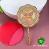 Fabricante Espejo de Mano Pequeño Fresco Espejo de Maquillaje Celebridad de Internet Panda Souvenir Cultural y Creativo de Xi'an Artesanías de Viaje Venta al por Mayor