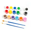 Traje de pintura acrílica de 5 ml para cometa de yeso 6 colores 12 colores pintura acrílica conjunta mano de niño DIY pintura graffiti