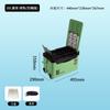 Caja de Pesca Personalizable con Personalización de Color, Tamaño, Función y Logotipo, con Respaldo, Caja de Pesca tipo Sit-On, Caja de Pesca con Patas Ajustables