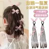 Perucas Infantis, Tiaras com Tranças, Tranças Boxeadora Doces e Descoladas, Elásticos, Laços para Rabo de Cavalo Alto [Processamento Personalizado]
