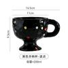 Taza creativa de cerámica sencilla personalizada, amasada a mano, irregular, para pareja, regalo, taza para beber, taza de té, taza de café alta