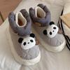 Novas Botas de Neve Impermeáveis de Panda, Modernas e Fofas, com Solas Grossas e Forro de Pelúcia para Mulheres, Botas de Algodão Tendência de Inverno, Casuais, Doces, Novo Estilo